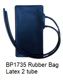 BP1735 R.BAG LATEX 2 TUBE ADULT-STD PACK 2 NOS