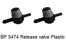 BP5474 RELEASE VALVE PLASTIC- STD PACK 2 NOS